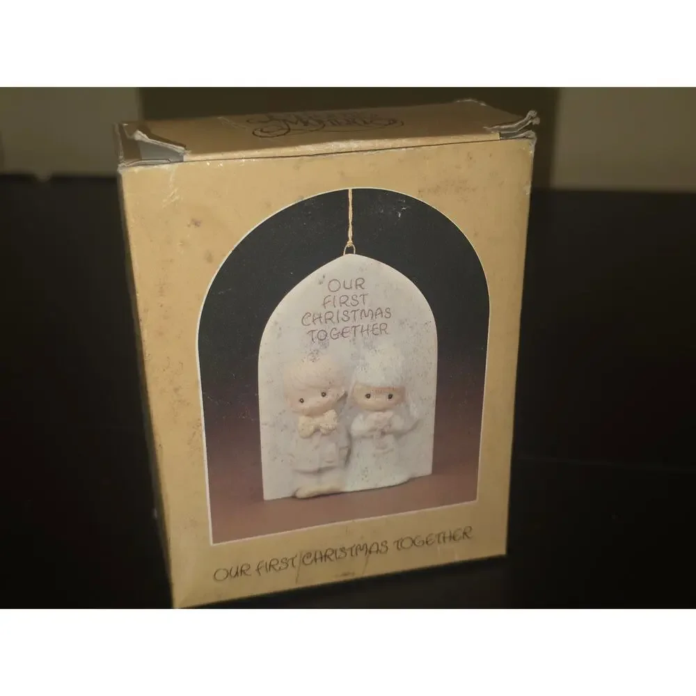 Enesco Precious Moments Our First Christmas Together Ornament E2385 Vintage 1982